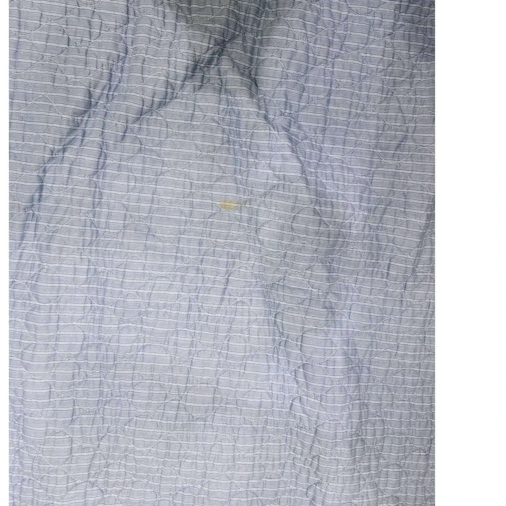 Tommy Bahama Home Quilt King Blue Medallion Coastal Cotton Coverlet 100x92 Light